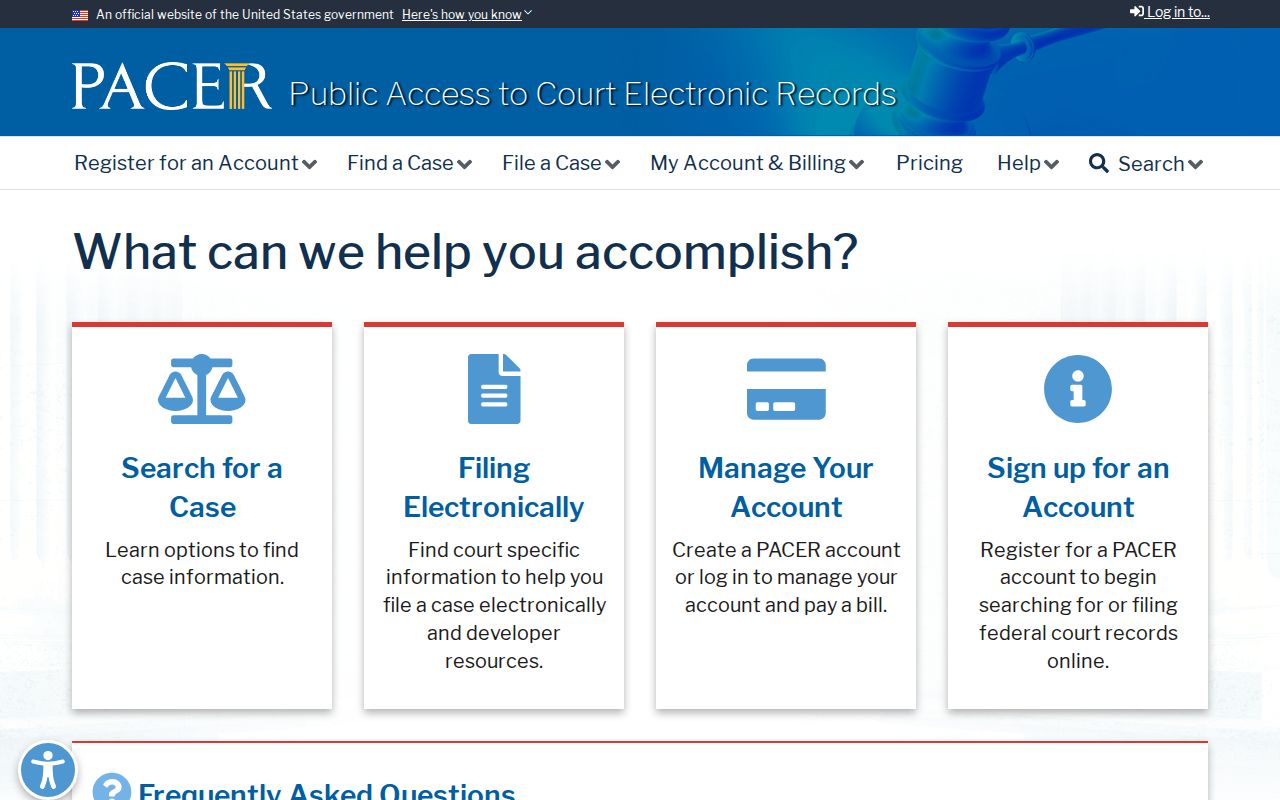 Rockcastle County criminal court cases federal PACER portal